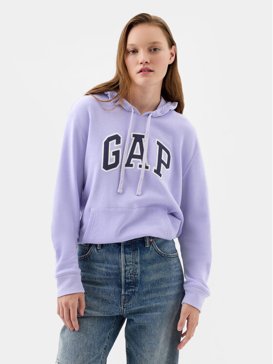 Gap Gap Pulóver 870537-03 Lila Regular Fit