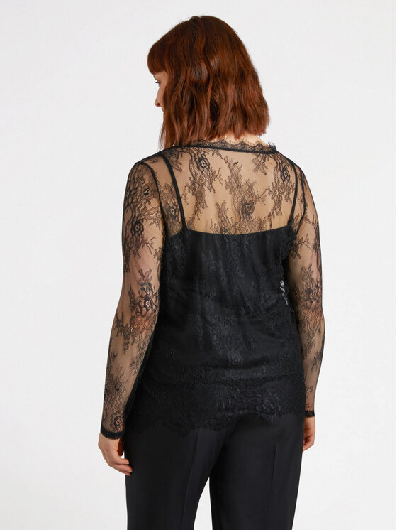 Fiorella Rubino Fiorella Rubino T-shirt G250L008562N033 Nero Regular Fit