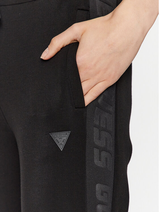 Guess Guess Спортивні штани V3RB21 K7UW2 Чорний Regular Fit