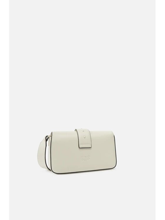 PINKO PINKO Kabelka Love One Classic Slouchy FL Love Bags Bílá