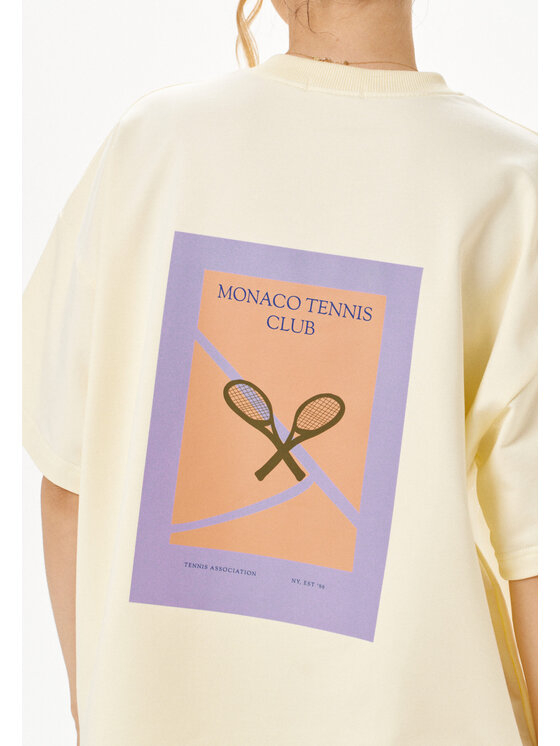Mirons Mirons T-Shirt Print Beżowy Regular Fit