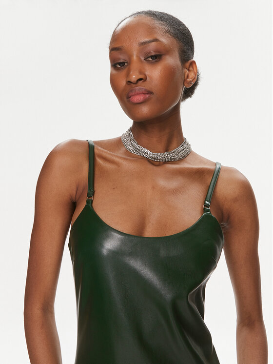 Patrizia Pepe Patrizia Pepe Ежедневна рокля 8A1248/E005-G570 Зелен Slim Fit