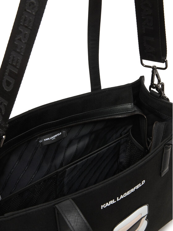 Karl Lagerfeld Kids Karl Lagerfeld Kids Geantă pentru cărucior Newborn D2 Z31195 Negru