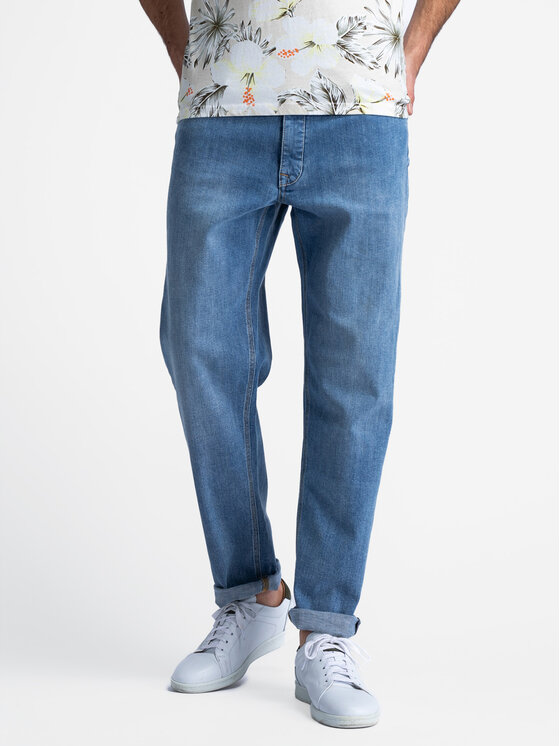 Petrol Industries Jeans hlače M-1040-DNM021 Modra Relaxed Fit
