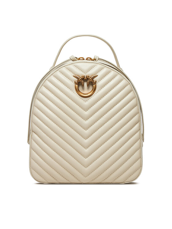 Pinko Nahrbtnik Love Click Classic Backpack . PE 24 PLTT 102530 A1J2 Écru