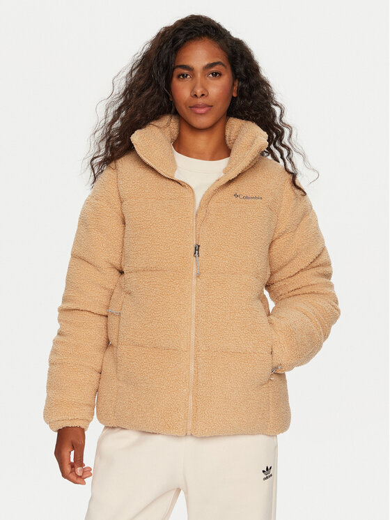 Columbia Dūnu jaka Puffect™ Sherpa 2089231 Bēšs Regular Fit