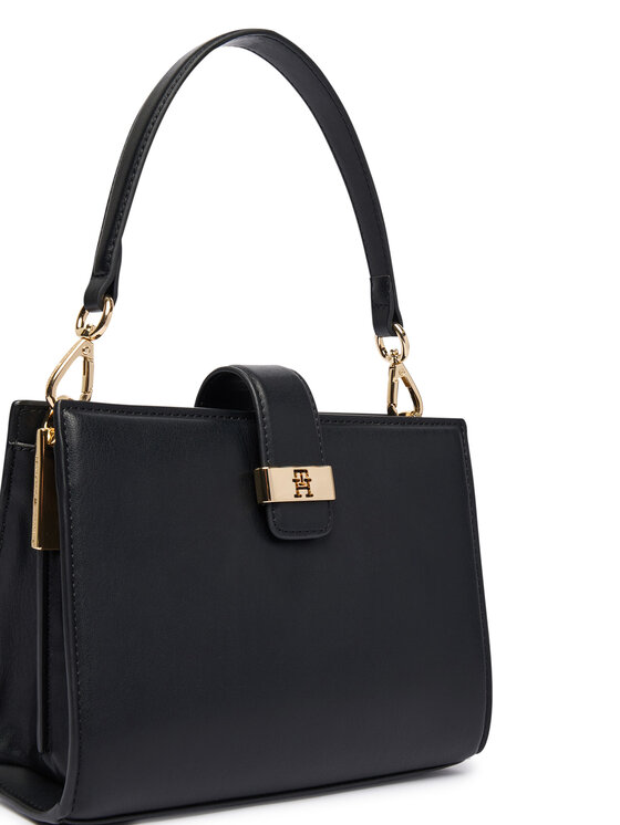 Tommy Hilfiger Tommy Hilfiger Τσάντα Th Heritage Mini Satchel AW0AW18286 Μαύρο