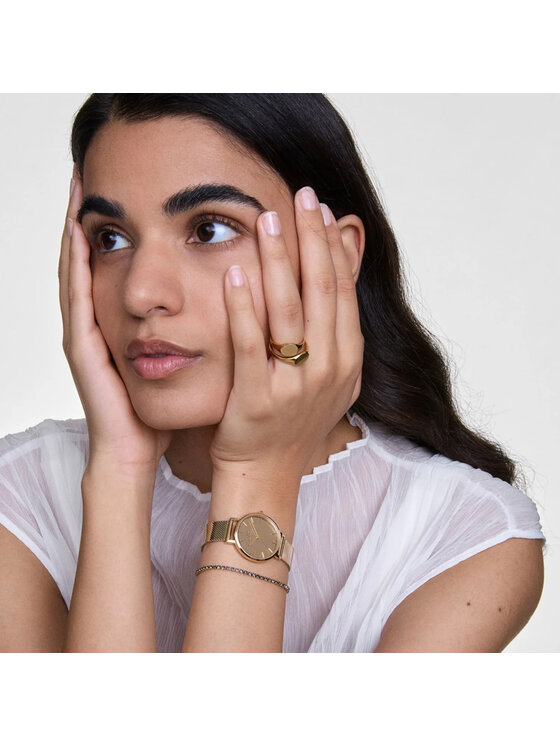 Daniel Wellington Daniel Wellington Zegarek DW00100797 Złoty