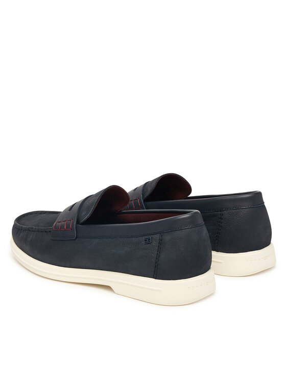 Tommy Hilfiger Tommy Hilfiger Mocasini Mix FM0FM05785 Bleumarin