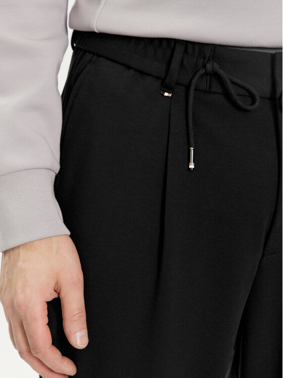 BOSS Boss Hlače C-Perin-J-RDS-233 50509536 Crna Relaxed Fit