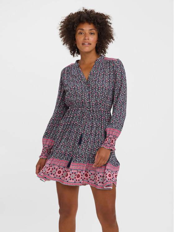 Vero Moda Vsakodnevna obleka Amalia 10276320 Pisana Regular Fit