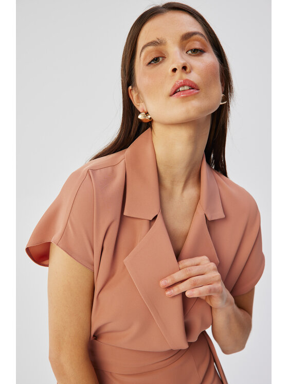 Stylove Stylove Sukienka wieczorowa S363 Różowy Comfortable Fit