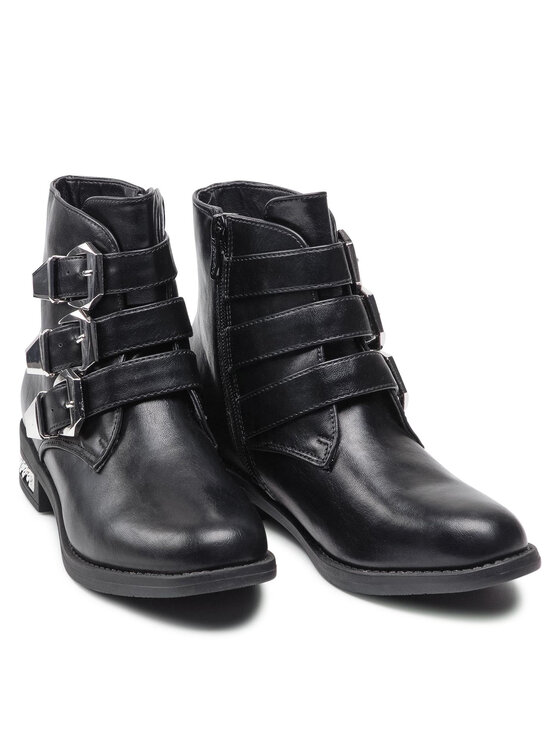 DeeZee DeeZee Μποτάκια WS5168-02 Μαύρο