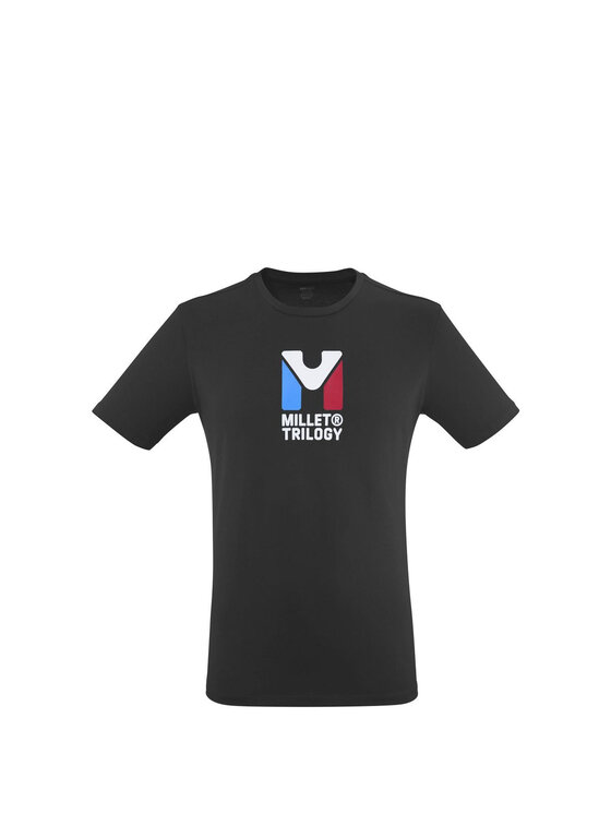 Millet Millet T-Shirt Chamonix Trilogy Ts Ss M Czarny Regular Fit
