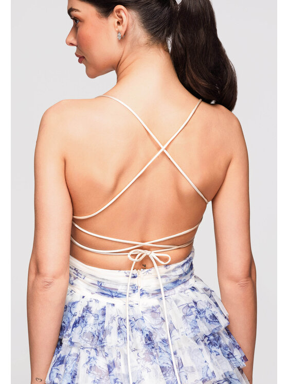 Ombre Ombre Sukienka wieczorowa LA-OM-DLR317 Niebieski Slim Fit