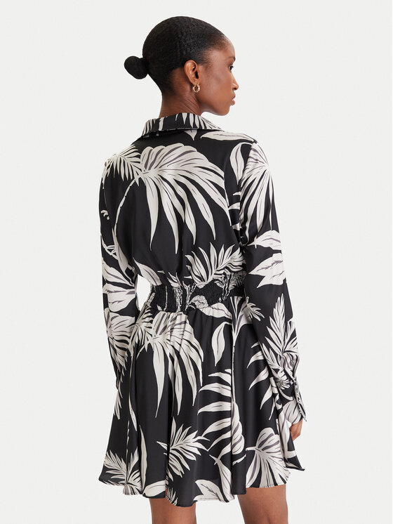 Guess Guess Cocktail obleka W5YK00 WF1T2 Zelena Regular Fit