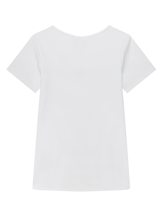 Guess Guess Футболка J5YP03 KB1O1 Білий Regular Fit