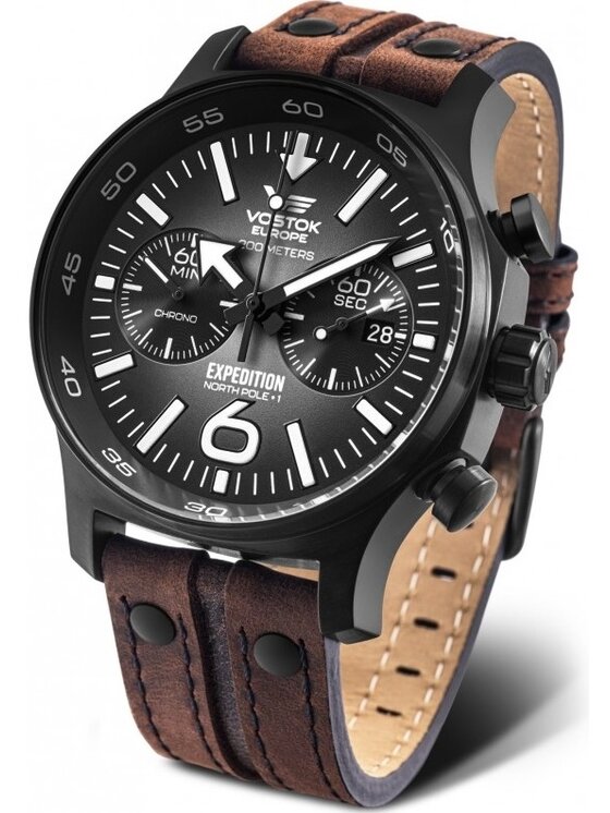 Vostok Europe Vostok Europe Zegarek 6S21-595C643 Brązowy