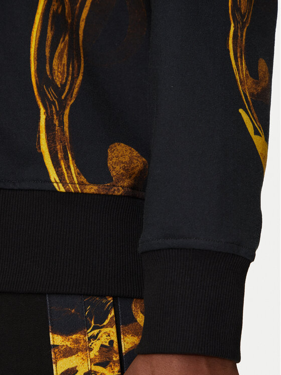 Versace Jeans Couture Versace Jeans Couture Μπλούζα 76GAI3HW Μαύρο Regular Fit