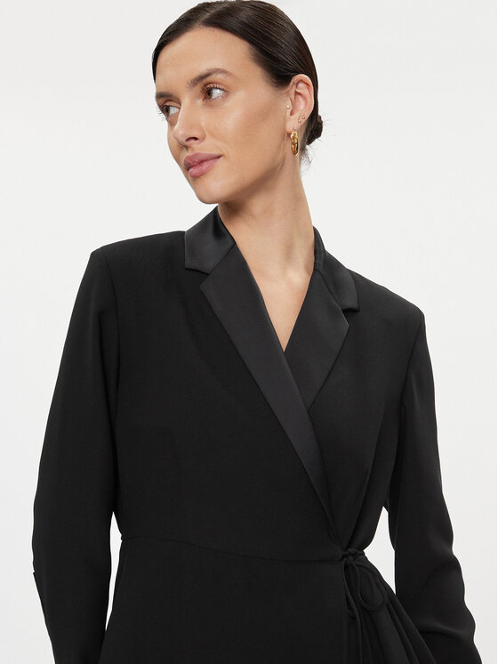 MAX&Co. MAX&Co. Коктейлна рокля Stola 72241923 Черен Regular Fit