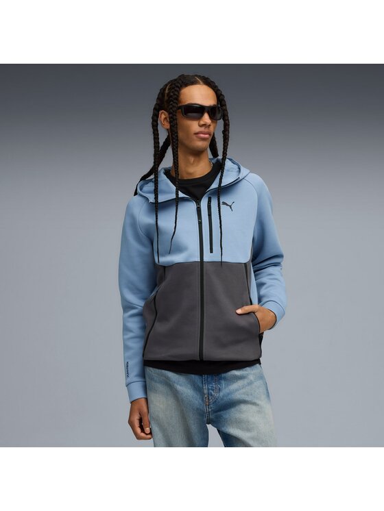 Puma Puma Bluza 629674 Niebieski Regular Fit