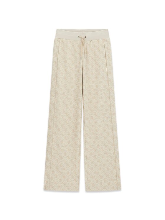 Guess Guess Spodnie materiałowe 182951 Beżowy Slim Fit
