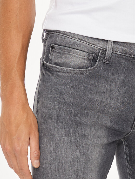 Pepe Jeans Pepe Jeans Jeansy PM207388 Szary Slim Fit