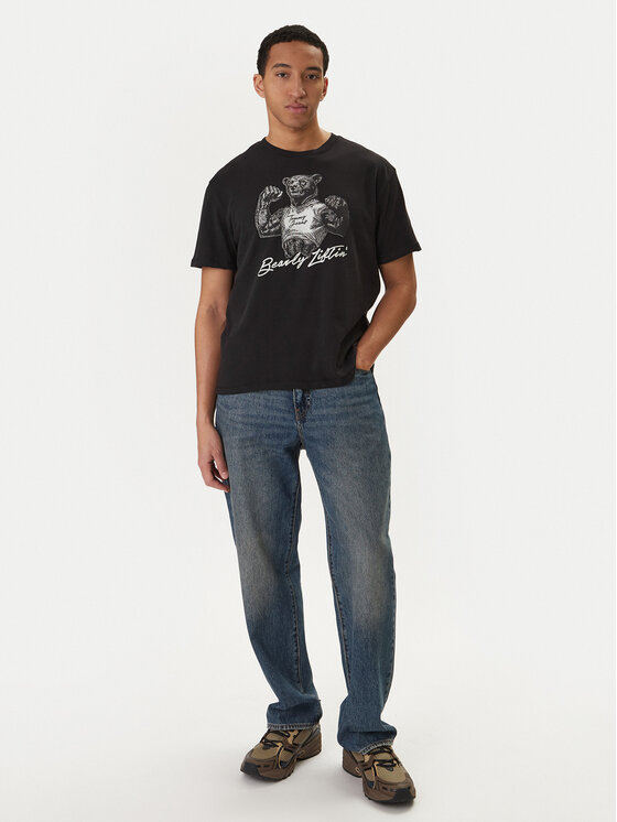 Tommy Jeans Tommy Jeans T-Shirt Bear DM0DM22543 Czarny Relaxed Fit