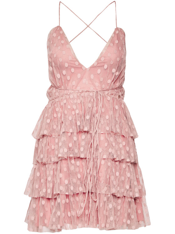 Nissa Nissa Abito da cocktail RS12175 Rosa Regular Fit