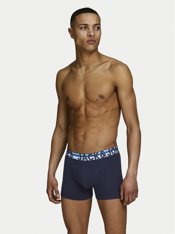 Jack&Jones Jack&Jones Sada 3 kusů boxerek Henrik 12151351 Barevná