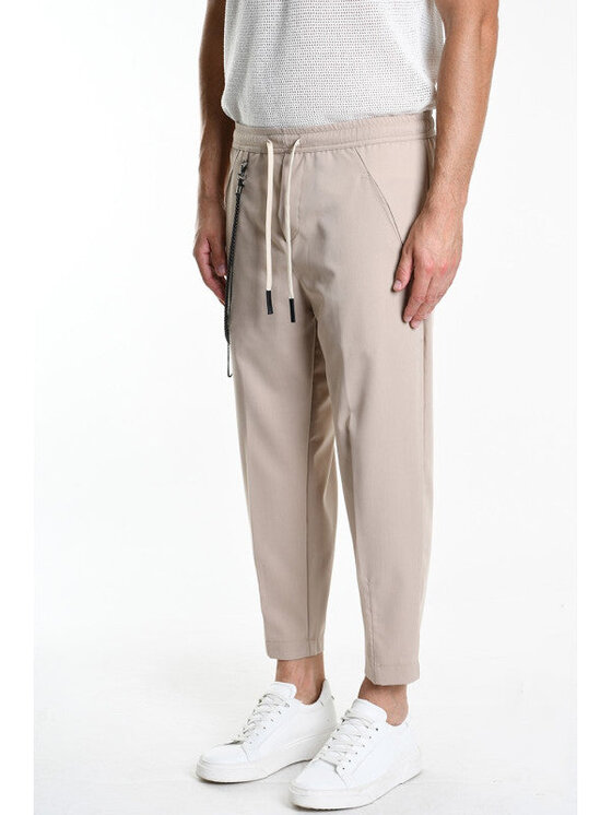 Xagon Xagon Pantaloni di tessuto P25032ZXAG92 Beige Oversize