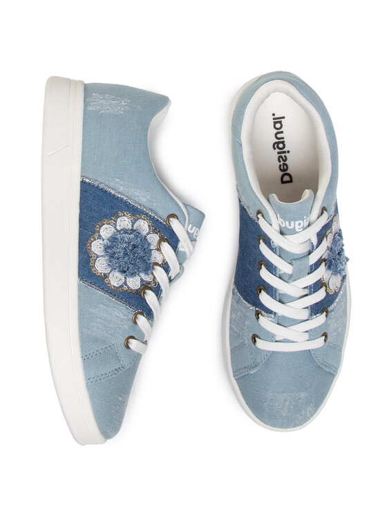 Desigual Desigual Tenisice Cosmic Exotic Flower 20SSKD06 Plava