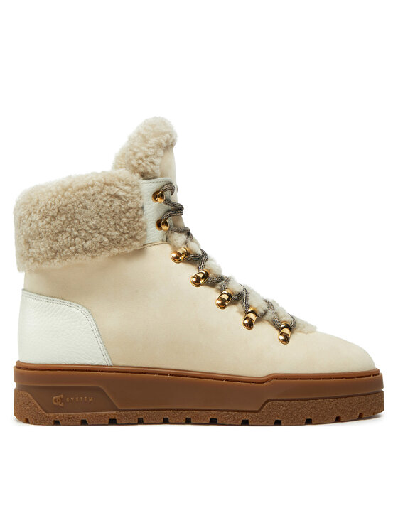 Botine Pollini SA21254H0LTOA10A Écru