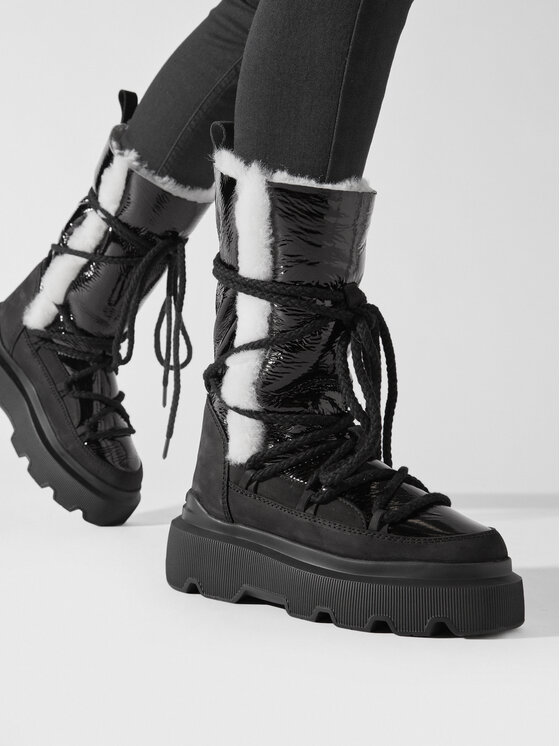 Inuikii Inuikii Čizme za snijeg Endurance Cozy 75102-144 Crna