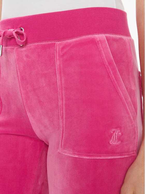 Juicy Couture Juicy Couture Долнище анцуг Del Ray JCAP180 Розов Regular Fit