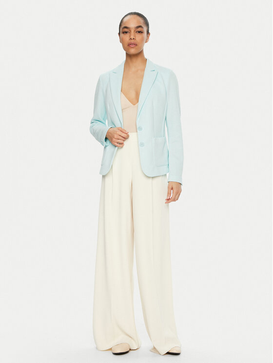 Olsen Olsen Marynarka 15001367 Zielony Regular Fit