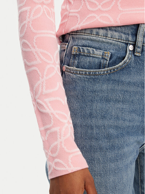 HUGO HUGO Farmer Geflare_2 50541493 Kék Skinny Fit