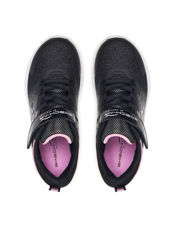 Skechers Skechers Sneakersy Microspec Max Advance - Glitz Gala 303859L/BKRG Černá