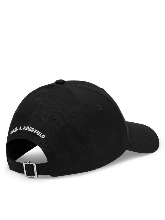 KARL LAGERFELD KARL LAGERFELD Czapka z daszkiem A1W33037 Czarny