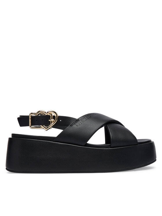 LOVE MOSCHINO LOVE MOSCHINO Босоніжки JA16137I0OIA0000 Чорний