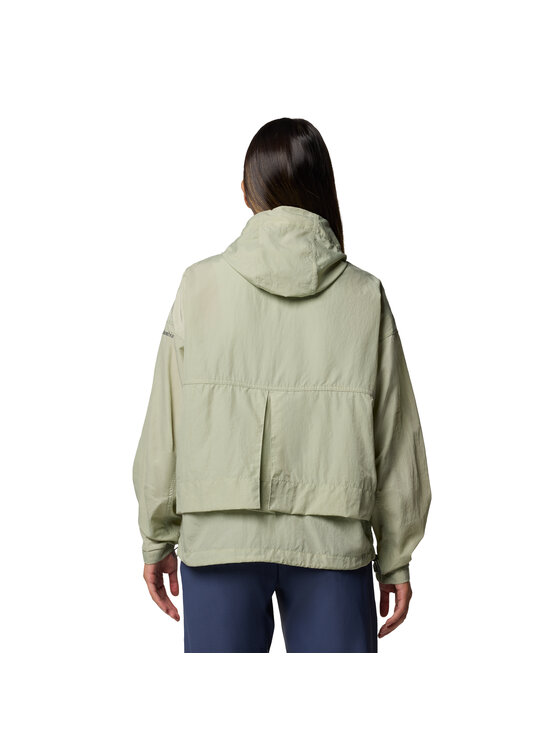 Columbia Columbia Kurtka przejściowa Columbia Paracutie II Windbreaker Jacket Zielony Regular Fit