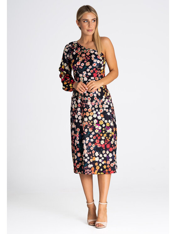 FIGL FIGL Šaty M961 Barevná Regular Fit