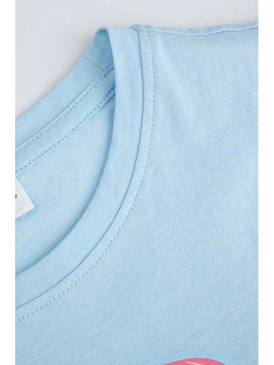 Coccodrillo Coccodrillo T-Shirt WC6143203QGJ-036 Niebieski Regular Fit