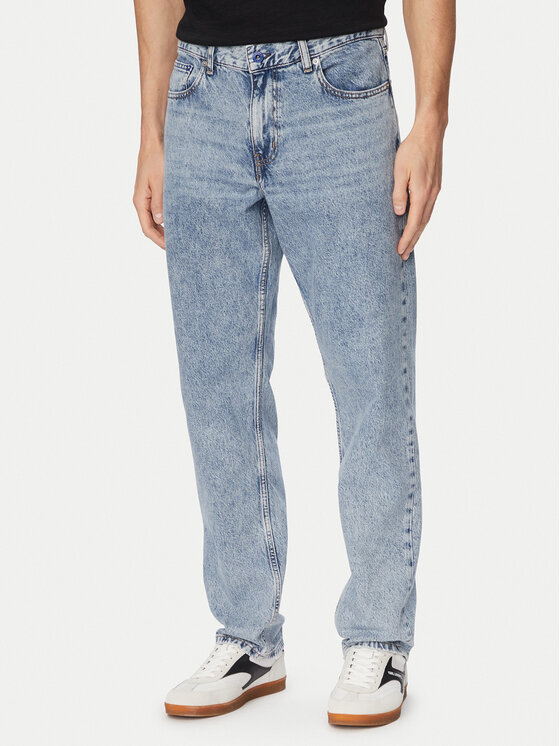 Karl Lagerfeld Jeans Karl Lagerfeld Jeans Jeans hlače B2M10136 Svetlo modra Straight Leg
