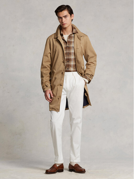 Polo Ralph Lauren Polo Ralph Lauren Płaszcz przejściowy 710869148002 Beżowy Regular Fit