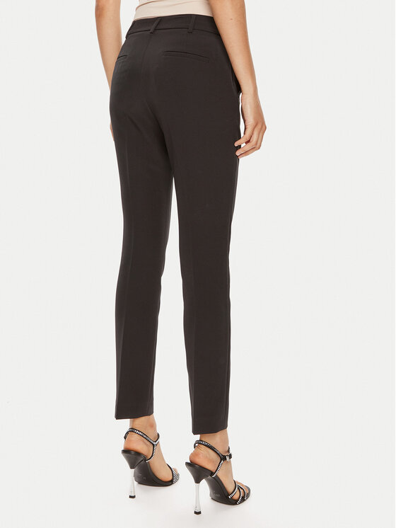 Liu Jo Liu Jo Riidest püksid CA4201 T2200 Must Regular Fit