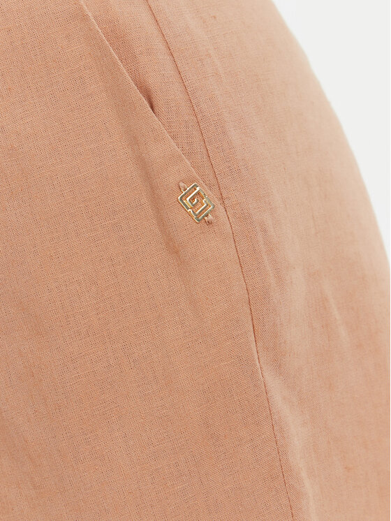 Gaudi Gaudi Pantaloncini di tessuto 511BD25038 Marrone Regular Fit
