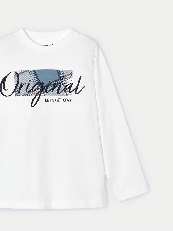 Mayoral Mayoral Blūze 4046 Écru Regular Fit