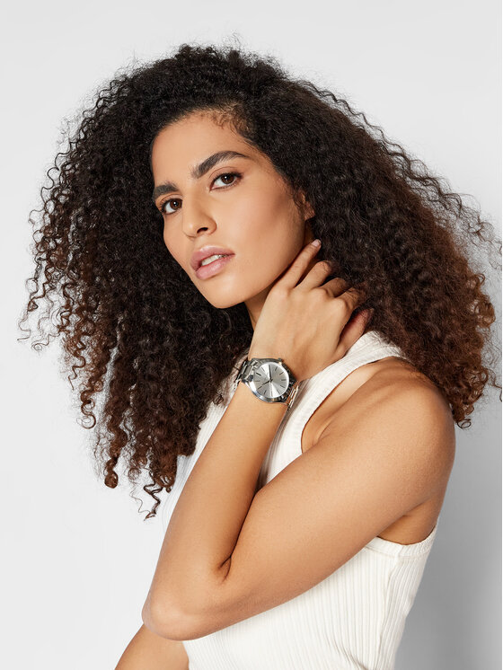 Michael Kors Michael Kors Часовник Slim Runway MK3178 Сребрист