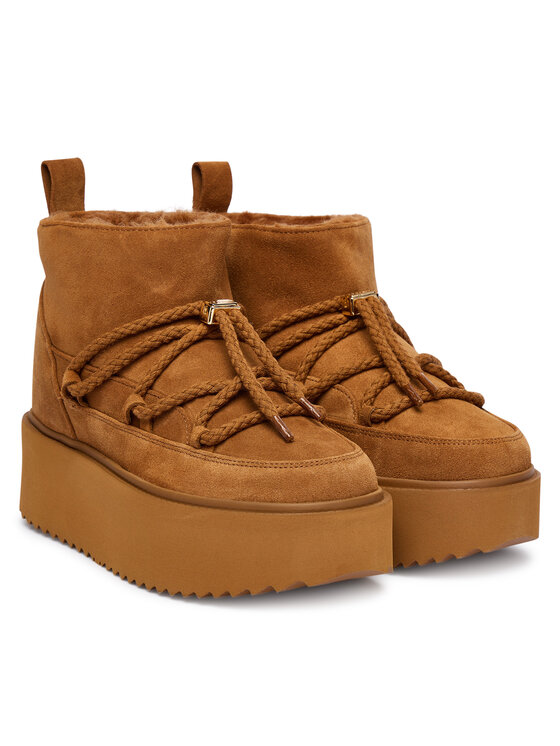 Inuikii Inuikii Sniego batai Classic Low Platform 1001.006.0012 Ruda